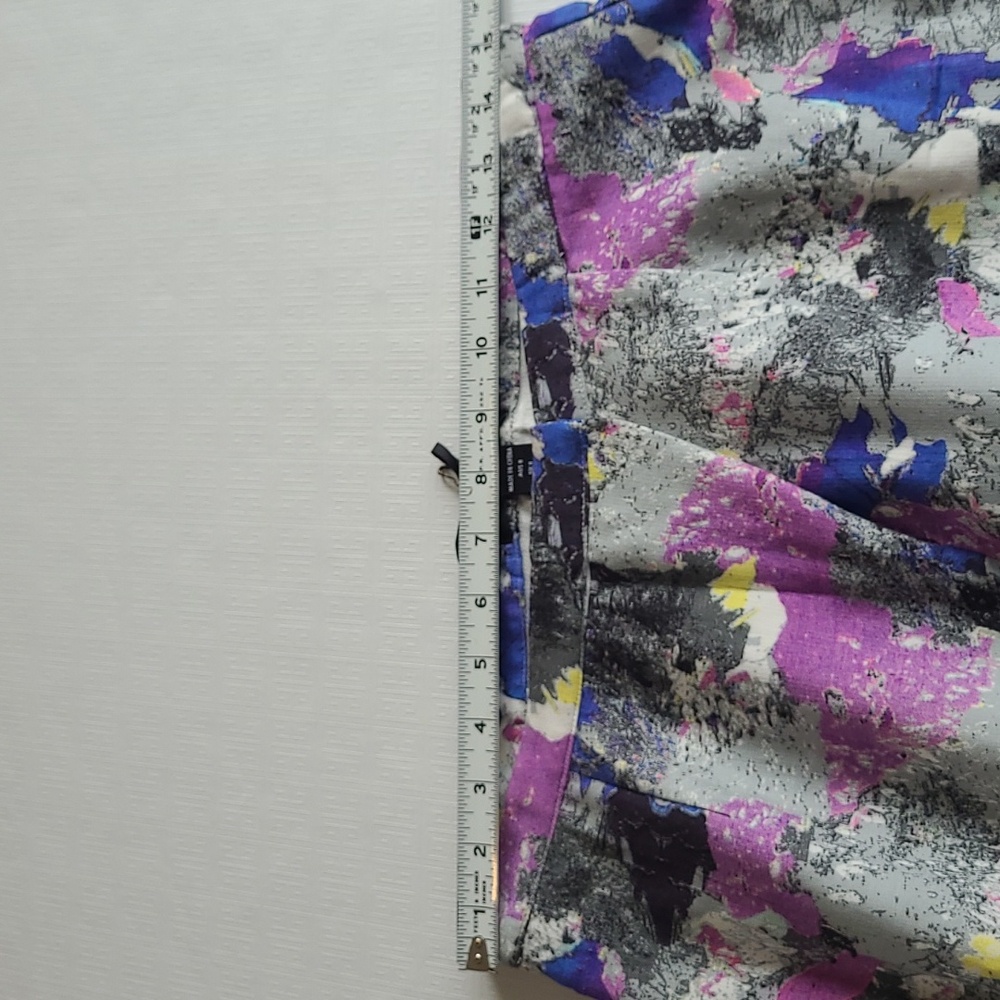 Colorful Abstract Print Pants - Picture 6 of 9